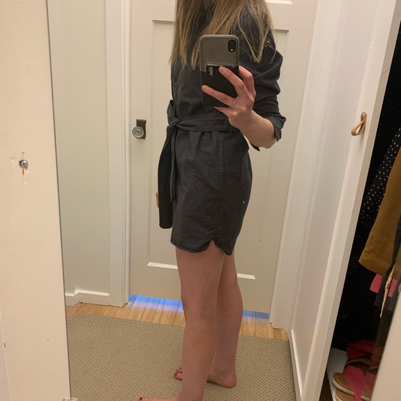 Beautiful Helly Hansen tunic! 100% cotton. Xs. Grey/gray. - Picture 5 of 7